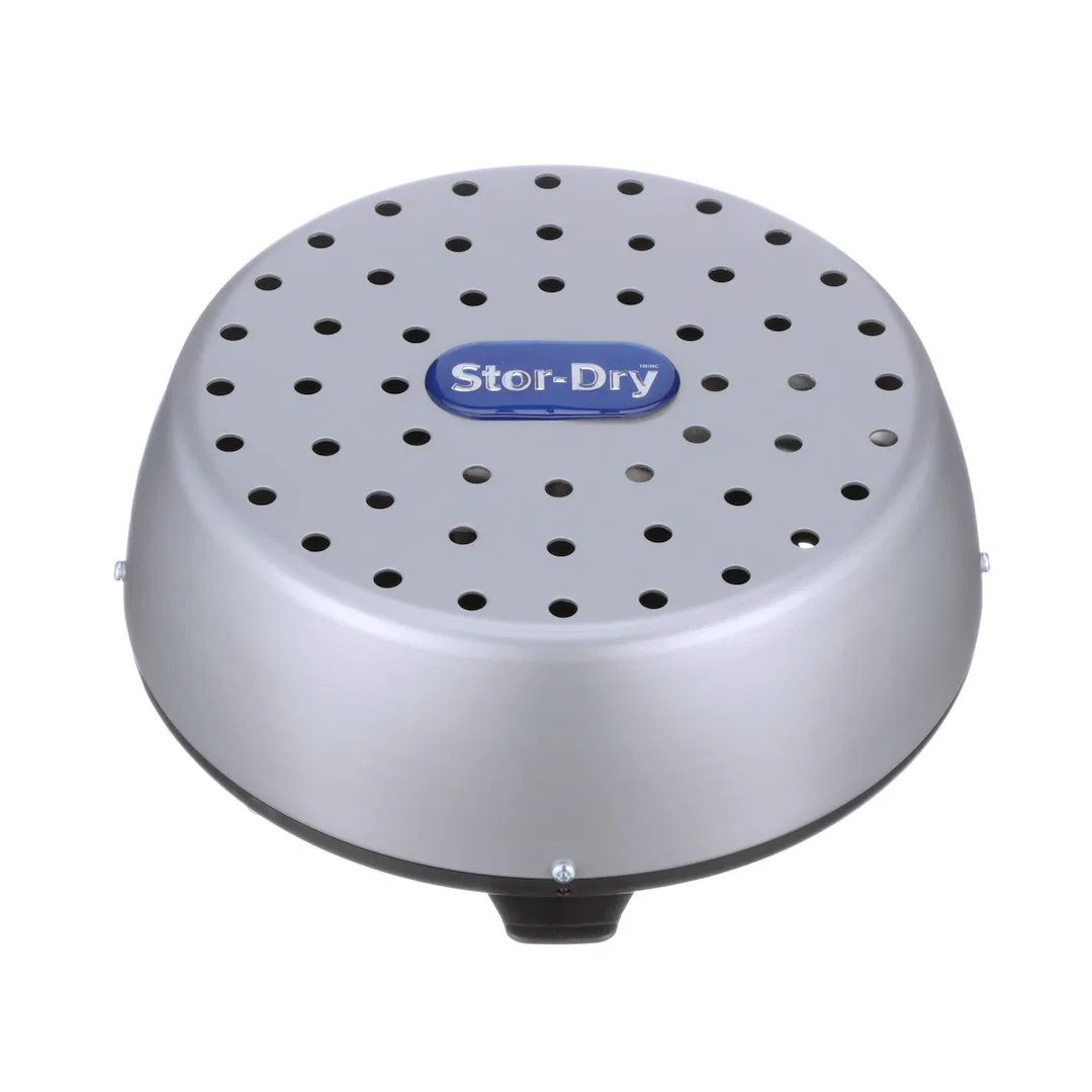 9406CAABX – CAFRAMO Dehumidifier, 10.1 Inch Diameter x 4-1/2 Inch Height 120 Volt AC 60 Hz 70 Watts 256 BTU Silver An...